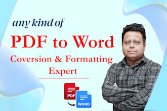 do PDF to word, google docs, typing, convert scan pdf to excel