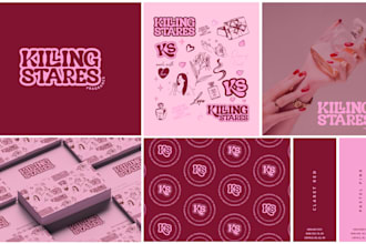 design your feminine brand identity kit