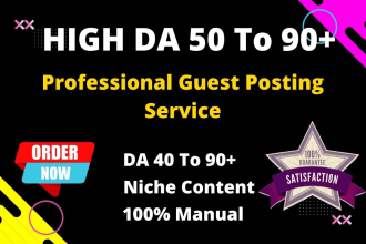 do high da guest posting service and publish article with dofollow guest post