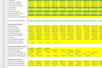provide ms excel financial projections, forecasts, and budgets