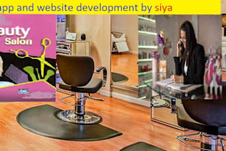 create corporate, beauty salon, spa, barber workshop app