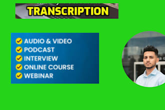 transcribe up to 60 minutes of audio and do video transcription