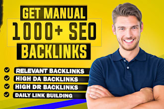 do monthly off page SEO backlinks service using high quality contextual links