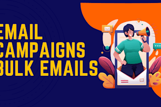 send bulk email or blast emails in millions