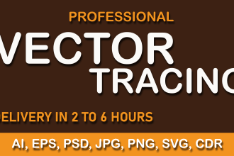 vectorize, redraw, trace, images in adobe illustrator
