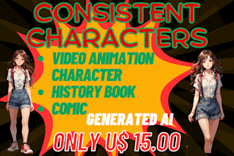 make beautiful characters consistently