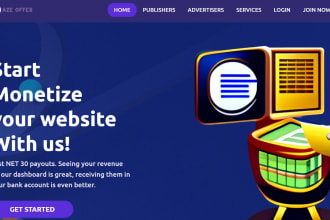 make CPA and offerwall company website