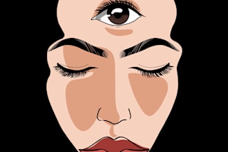 make a cartoon character