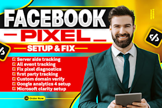 fix or setup facebook meta pixel conversion ecommerce tracking by tag manager