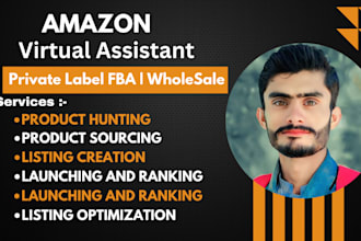 be your fba virtual assistant for amazon UK, USA, canada, and europe