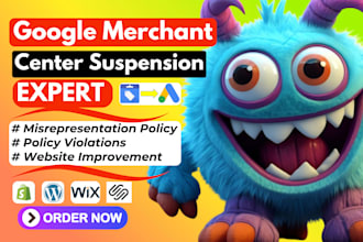 fix google merchant center suspension misrepresentation gmc