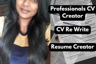 create professional cvs, resume writing, CV builders