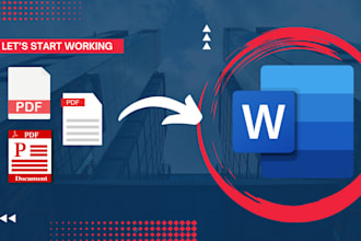 convert your PDF and text images into editable ms word