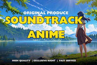 make epic anime music on orchestral, pop, edm or rock style