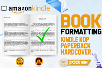 format your ebook and paperback for print layout for amazon KDP