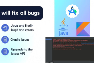 fix and solve android studio and gradle errors, bugs, and crashes