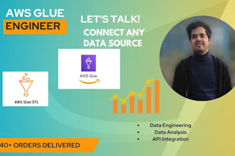 do data integration using AWS glue