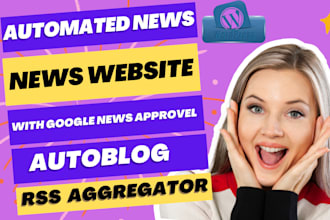 create automated news website wordpress autoblog RSS aggregator