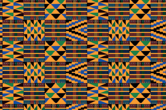 do kente, african wax, ankara, tribal,mud or any african seamless pattern design
