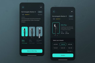 build ev charging station app, finder app, tracking app, e scooter app