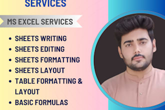 create and format  microsoft excel sheets