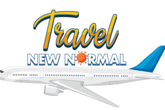 design modern awesome travel logo