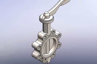 3d cad modeling and 2d technical drawings