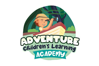 do make an modern custom academy logo