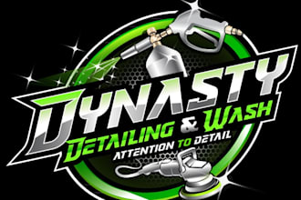 design a professional modern car wash logo