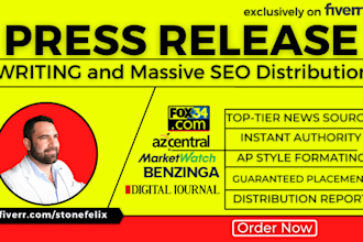 do press release writing and press release distributions