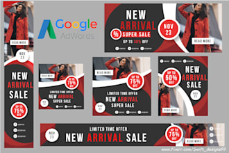 design professional google banner ads