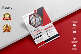 make creative corporate flyer design