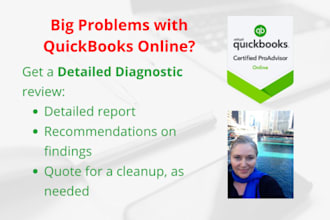 do a detailed diagnostic of your quickbooks online account