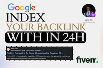 backlink indexing, google indexing, indexing