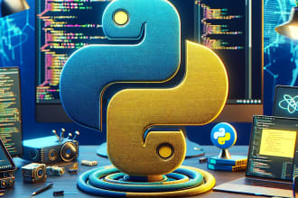 write any script in python