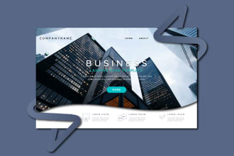 develop full responsive website with bootstrap, html and css
