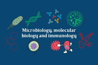 write microbiology, molecular biology, virology and immunology articles