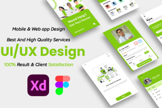 design healthcare, doctor mobile app, and website design