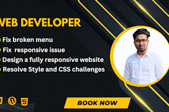 fix the error responsive issues and make it mobile friendly