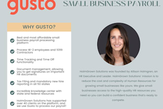 implement your gusto payroll platform