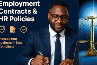 draft employment contracts, HR policies, and workplace compliance documents