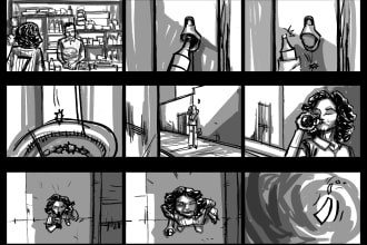 do storyboards for your film, short, video, etc
