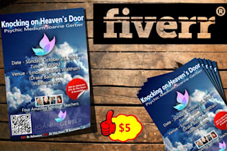 design attractive flyer or poster