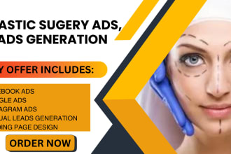 get you plastic surgery leads, cosmetics sugery leads, plastic surgery leads ads