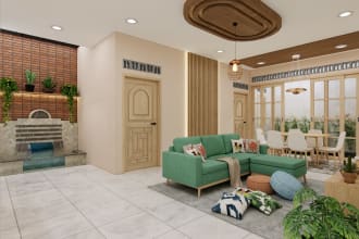 realistic virtual staging and virtual renovation