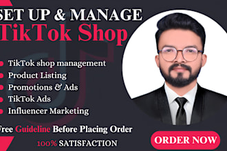 setup, manage tiktok shop, integration influencer marketing