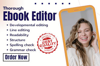 copy, line edit your ebook english version, german, spanish book editor