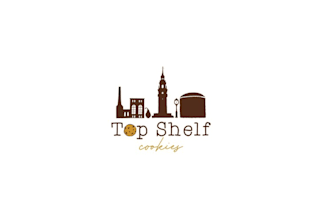 modern hometown best cookies logo design