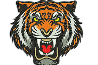 do embroidery digitizing, logo, digitize image for custom embroidery in dst, pes