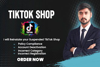 setup tiktok shop and will get your deactivated tiktok account back
